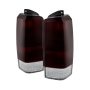 xTune Jeep Cherokee 1997-2001 OEM Style Tail Lights Red Smoked ALT-JH-JC97-OE-RSM