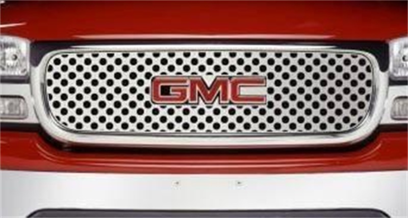 Putco 00-06 GMC Yukon XL – w/ Logo CutOut Punch Stainless Steel Grilles
