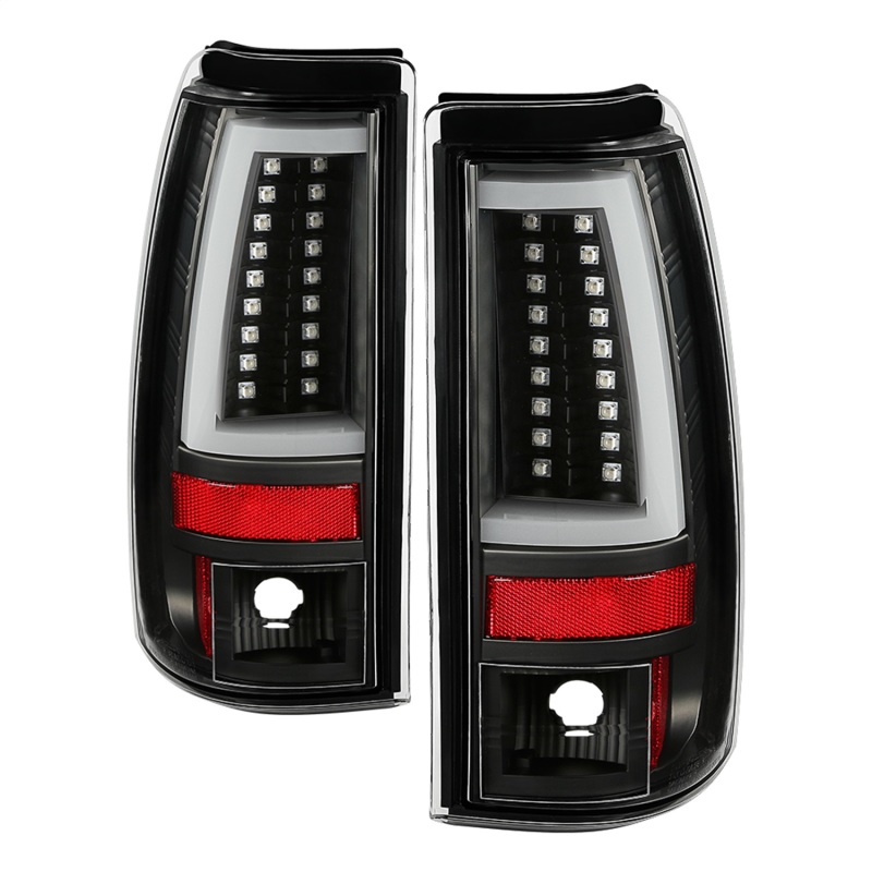 Spyder 03-06 Chevy Silverado – (Does Not Fit Stepside) LED Tail Lights – All Black ALT-YD-CS03V2-LED