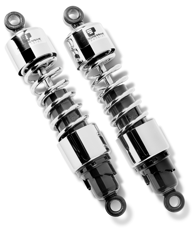 Progressive Cruiser 412 Series Shocks 11.0in – Chrome