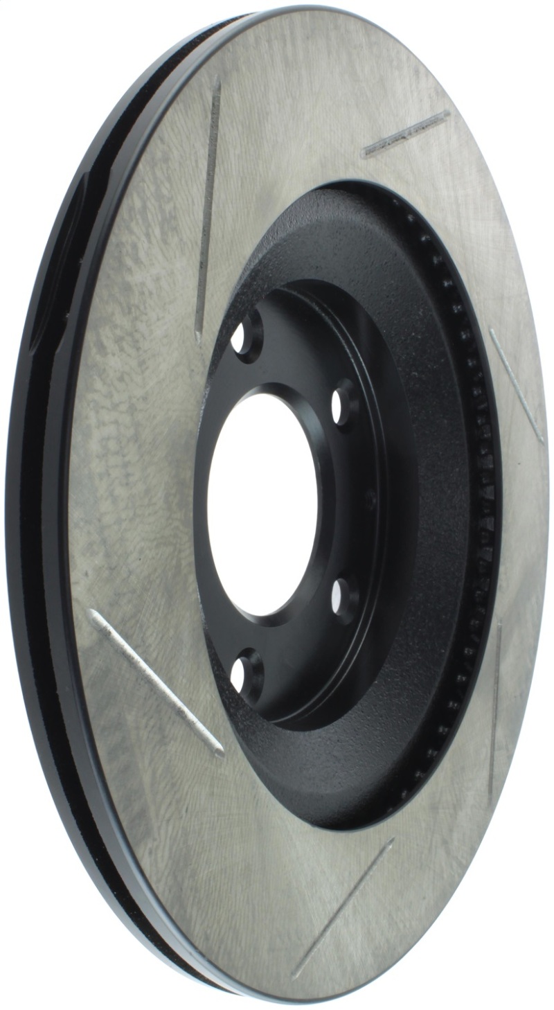 StopTech Power Slot 2003+ Mazda RX8 Slotted Left Rear Rotor – SPORT SUSPENSION ONLY