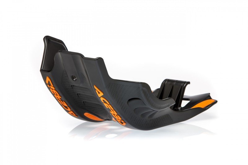 Acerbis 20-23 KTM EXC-F500/ XCF-W500 Skid Plate – Black/16 Orange