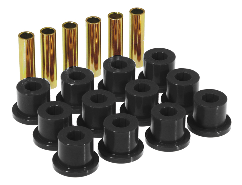 Prothane 67-87 GM Rear Spring & Shackle Bushings (w/ 1.5in Bushings) – Black