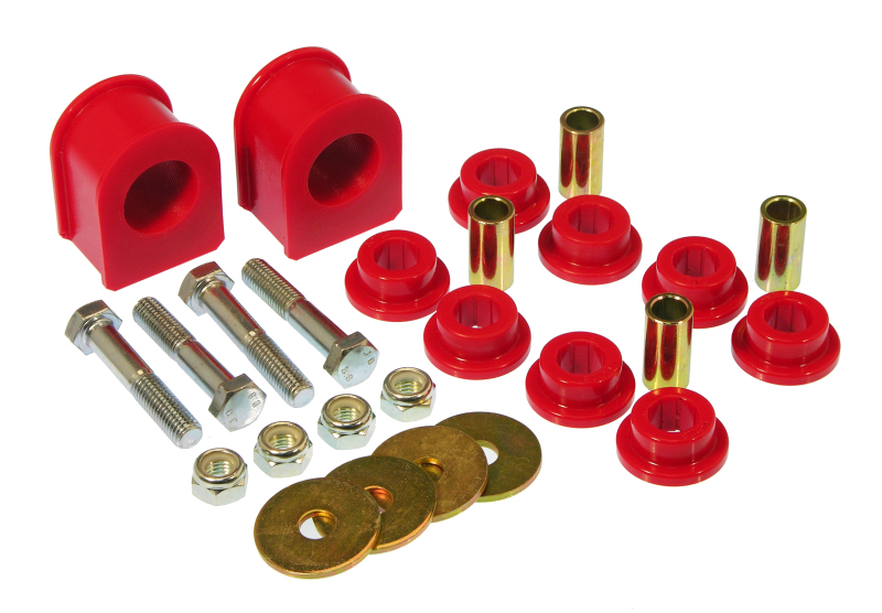 Prothane 99-3/99 Ford F250 SD 4wd Front Sway Bar Bushings – 32mm – Red