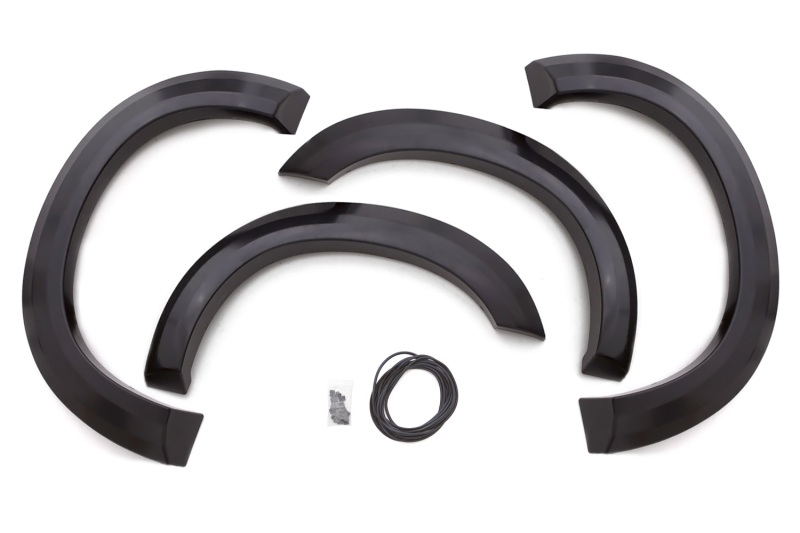 Lund 99-07 Ford F-250 Ex-Extrawide Style Smooth Elite Series Fender Flares – Black (4 Pc.)