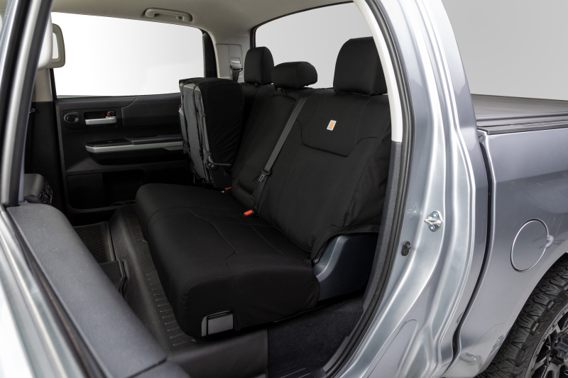 Covercraft 17-22 Ford F250 Carhartt Super Dux PrecisionFit Custom Front Row Seat Covers - Black