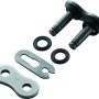 BikeMaster 525 BMXR O-Ring Clip Link - Nickle