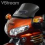 National Cycle 01-17 Honda GL1800/ABS-w/Vents- V Stream/ Wave Mid/Std. Windshield - Clear