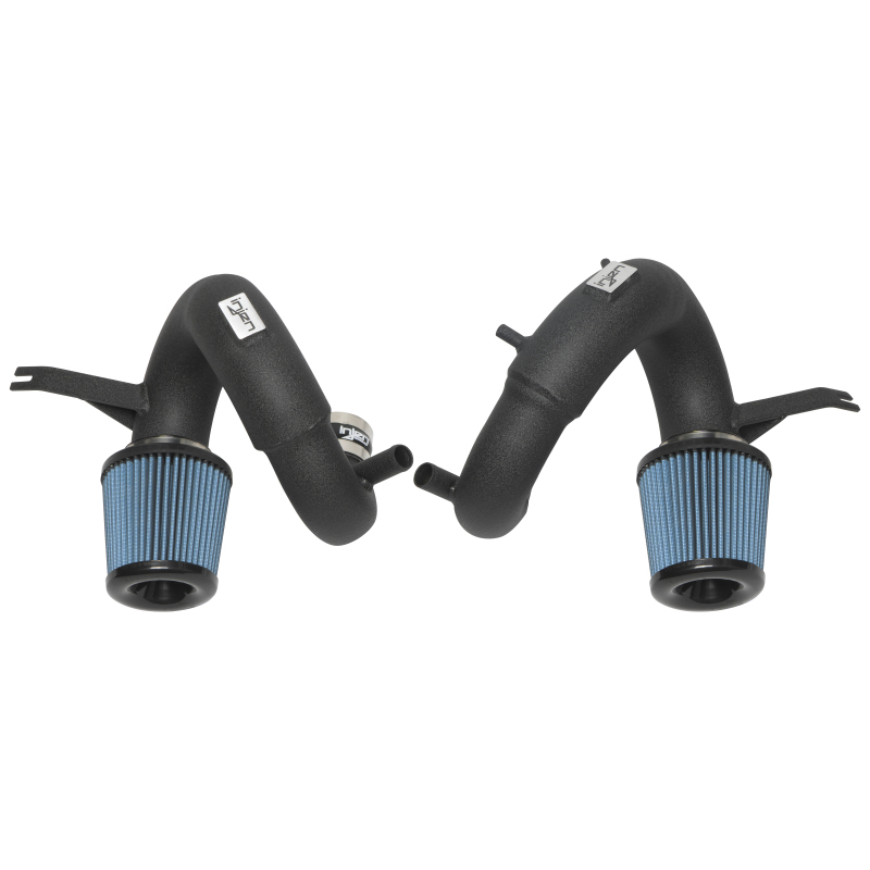 Injen 19-21 Genesis G70 V6-3.3L Twin Turbo SP Short Ram Air Intake System – Wrinkle Black