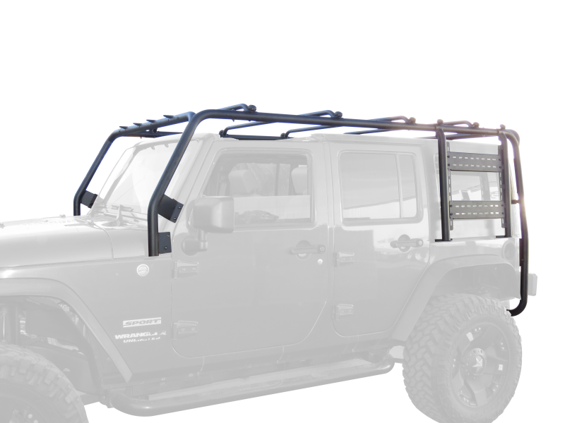 Body Armor 4×4 07-18 Jeep Wrangler JK 4dr Roof Rack Frame Crossbars/Rails
