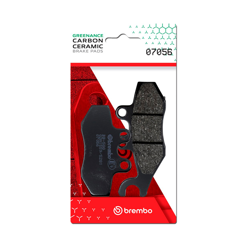 Brembo OE Piaggio X-Evo/Piaggio Zip/Piaggio Mp3/Piaggio X10 Carbon Ceramic Brake Pad – Front