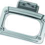 Kuryakyn L.E.D. Curved License Plate Frame Indian Chrome