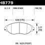 Hawk 15-16 Audi S3 HPS Street Front Brake Pads