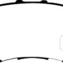 EBC 97 Acura CL 2.2 Greenstuff Rear Brake Pads