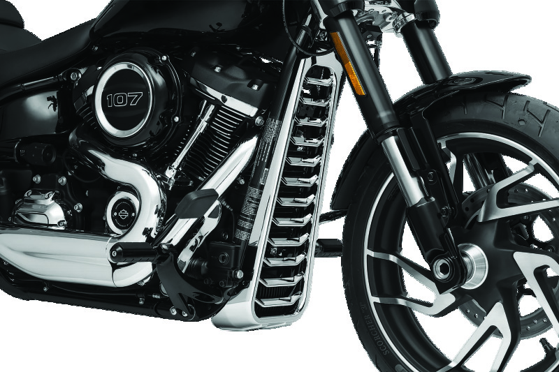 Kuryakyn Precision Chin Spoiler M8 Softail Models, Chrome