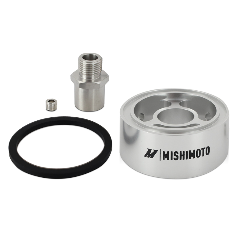 Mishimoto Oil Filter Spacer 32mm 3/4  – 16 Thread – Silver