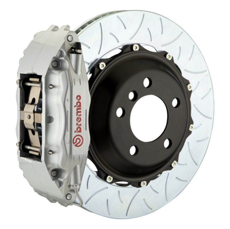 Brembo 01-06 M3 (E46) Front GT BBK 4 Piston Cast 2pc 355×32 2pc Rotor Slotted Type3-Silver
