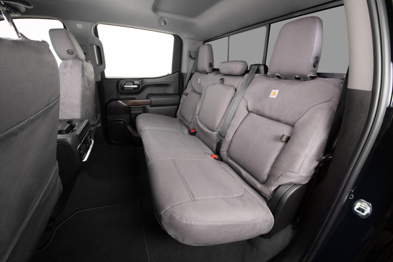 Covercraft 16-24 Chevrolet Express Carhartt PrecisionFit Custom Front Row Seat Covers - Gravel
