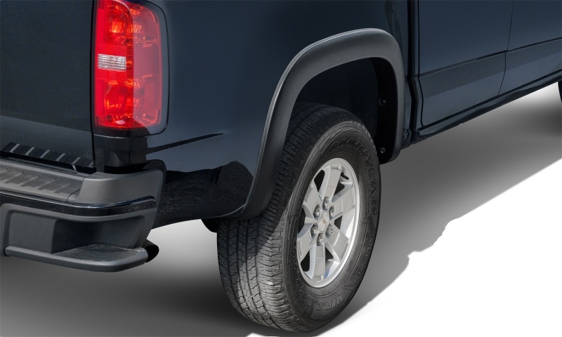 Bushwacker 15-19 Chevy Colorado (Excl. ZR2) OE Style Fender Flares 2pc Rear – Black