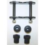 Omix Front Spring Shackle Kit 76-86 Jeep CJ Models