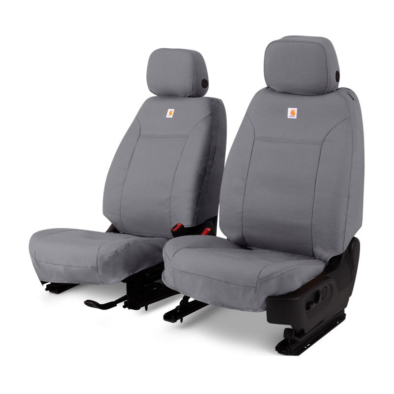 Covercraft 19-24 Dodge RAM 2500 Carhartt PrecisionFit Custom Front Row Seat Covers - Gravel