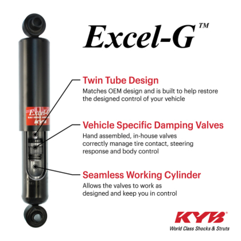 KYB 14-18 BMW X5 / 15-19 BMW X6 (Exc. Elec. Cont. Susp.) Excel-G Strut – Rear Right