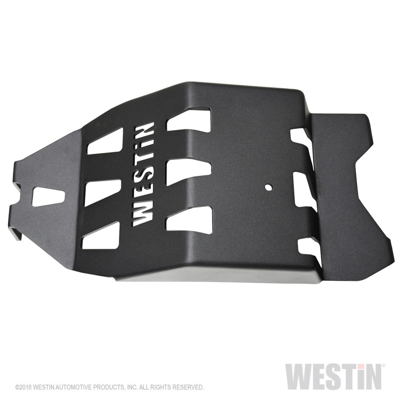 Westin/Snyper 18-21 Jeep Wrangler JL Oil Pan Skid Plate – Textured Black