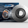 SHW 20-21 Porsche Macan GTS 2.9L Right Front Smooth Monobloc Brake Rotor (95B615302AA)