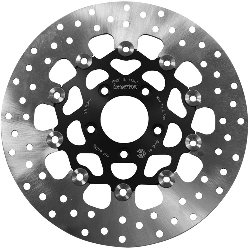 Brembo OE 07-13 Harley-Davidson XL L Sportster Low 883CC 292x5mm Brake Disc – Front Floating