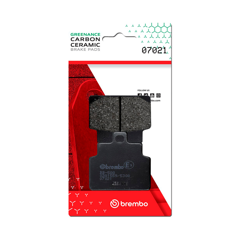 Brembo OE Aprilia Mojito/Aprilia Scarabeo/Aprilia Sr Carbon Ceramic Brake Pad – Front