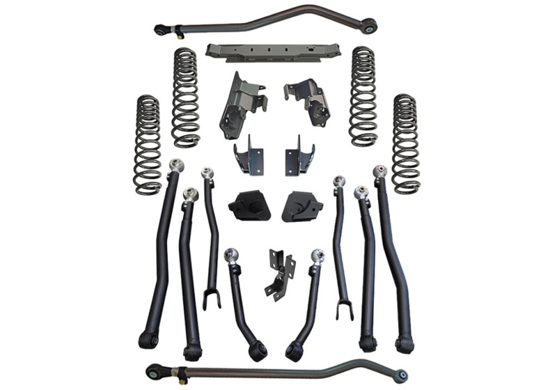 Superlift 18-23 Jeep Wrangler Unlimited 4in JLU Long Arm Kit – King 2.0 Shocks