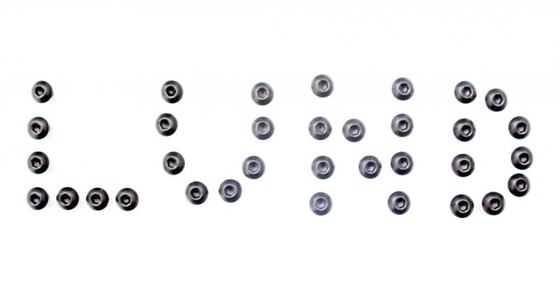 Lund Universal SS Bolts For RX Fender Flares – Black