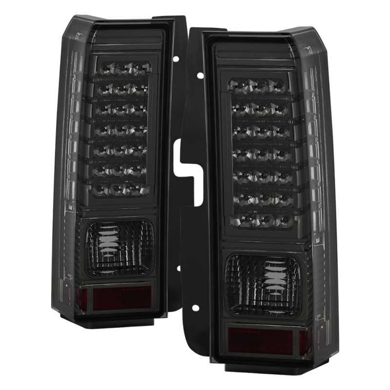 xTune Hummer H3 06-09 ( Non H3T ) LED Tail Lights Smoke ALT-ON-HH306-LED-SM