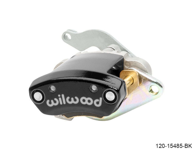 Wilwood Caliper – MC4 Mechanical Left Hand – Black 1.19in Piston 1.10in Rotor – Black