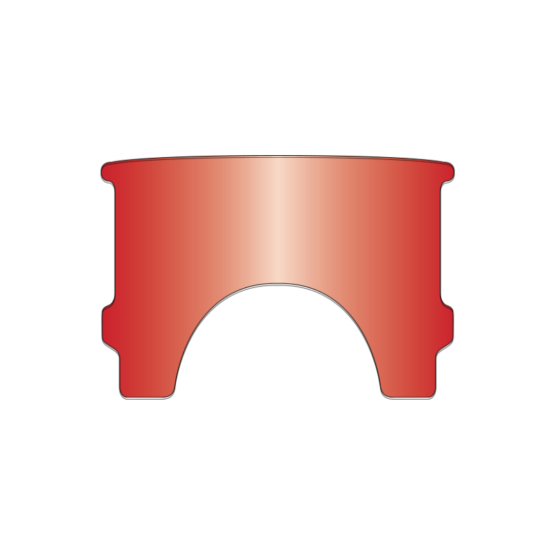 National Cycle Harley Davidson FLST/FX Replacement Window – Red