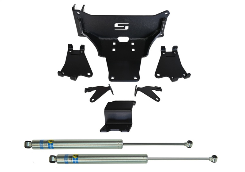 Superlift 05-23 F-250/350 4WD Dual Steering Stabilizer Kit w/ Bilstein Shocks – No Lift Required