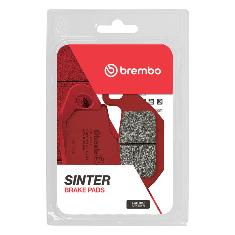 Brembo OE 90-95 Kawasaki LX Eliminator, SE 250cc Sinter Brake Pad – Front