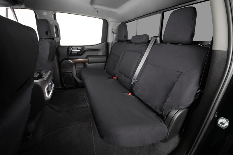 Covercraft 11-16 Ford F-250 Polycotton SeatSaver Custom Second Row Seat Covers - Charcoal