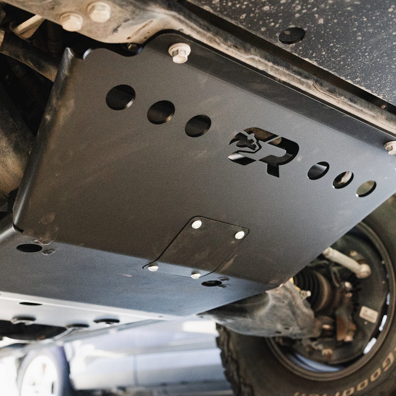 Cali Raised 05-23 Toyota Tacoma Front Skid Plate – Steel / Powder Coat
