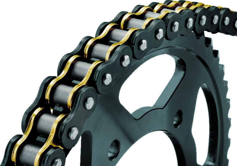 BikeMaster 530×150 BMOR O-Ring Chain – Black/Gold