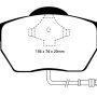 EBC 99-06 Audi TT 1.8 Turbo Yellowstuff Front Brake Pads