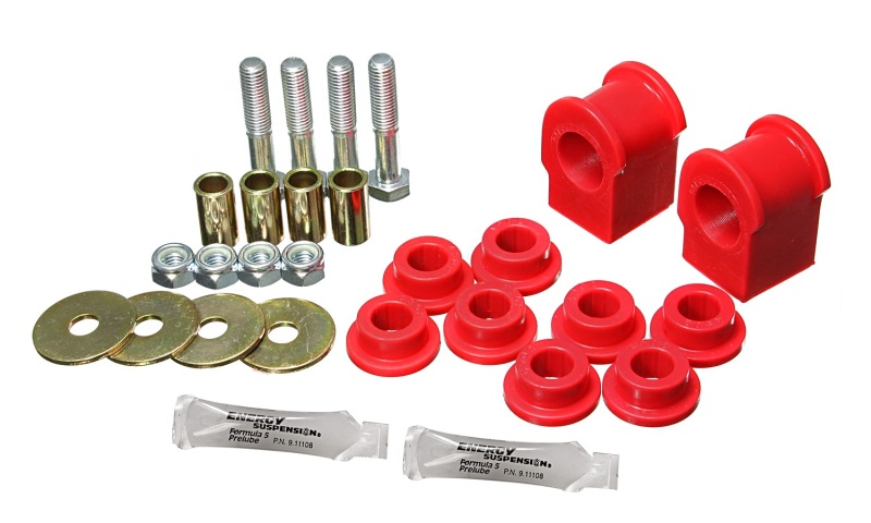 Energy Suspension 2005-07 Ford F-250/F-350 SD 2/4WD Rear Sway Bar Bushing Set – 1-1/8inch – Red