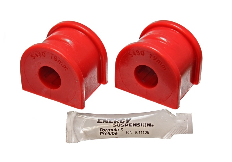 Energy Suspension 97-04 Chevy Corvette Red 19mm Rear Sway Bar Bushing Set – Reuse OE Brackets