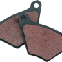 Twin Power 72-80 Banana Caliper Organic Brake Pads Replaces H-D 44135-74 44029-82 44098-77 44032-79