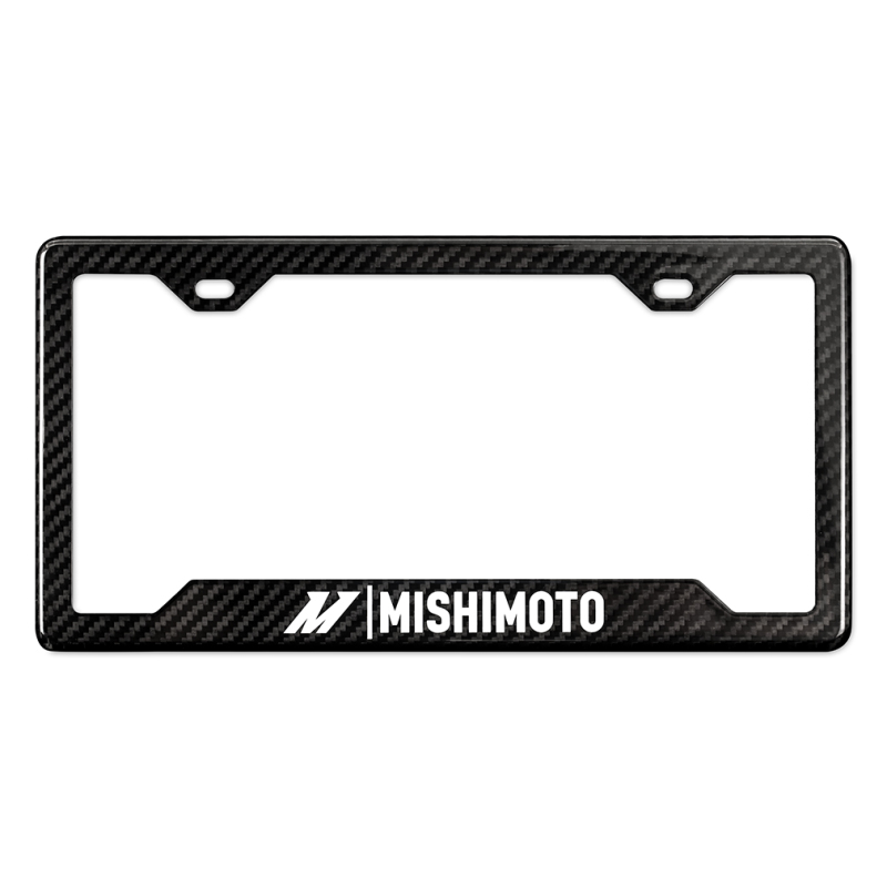 Mishimoto Carbon Fiber License Plate Frame – Gloss