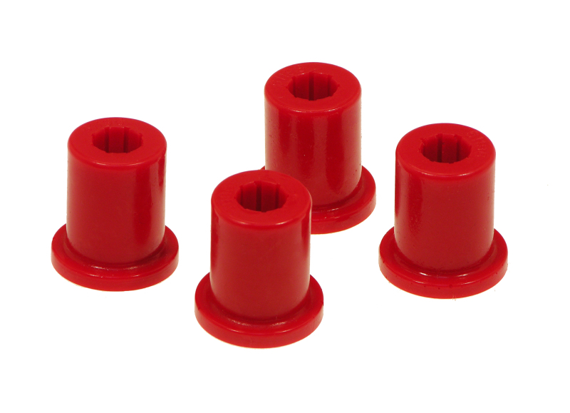 Prothane 76-86 Jeep CJ5/CJ7 Rear Frame Shackle Bushings – Red