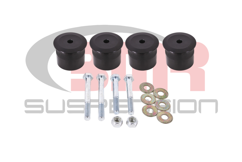 BMR 15-17 S550 Mustang Differential Bushing Kit (Aluminum) – Black