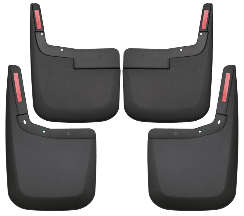 Husky Liners 2015-2017 Ford F-150 w/o Fender Flares Front and Rear Mud Guards – Black