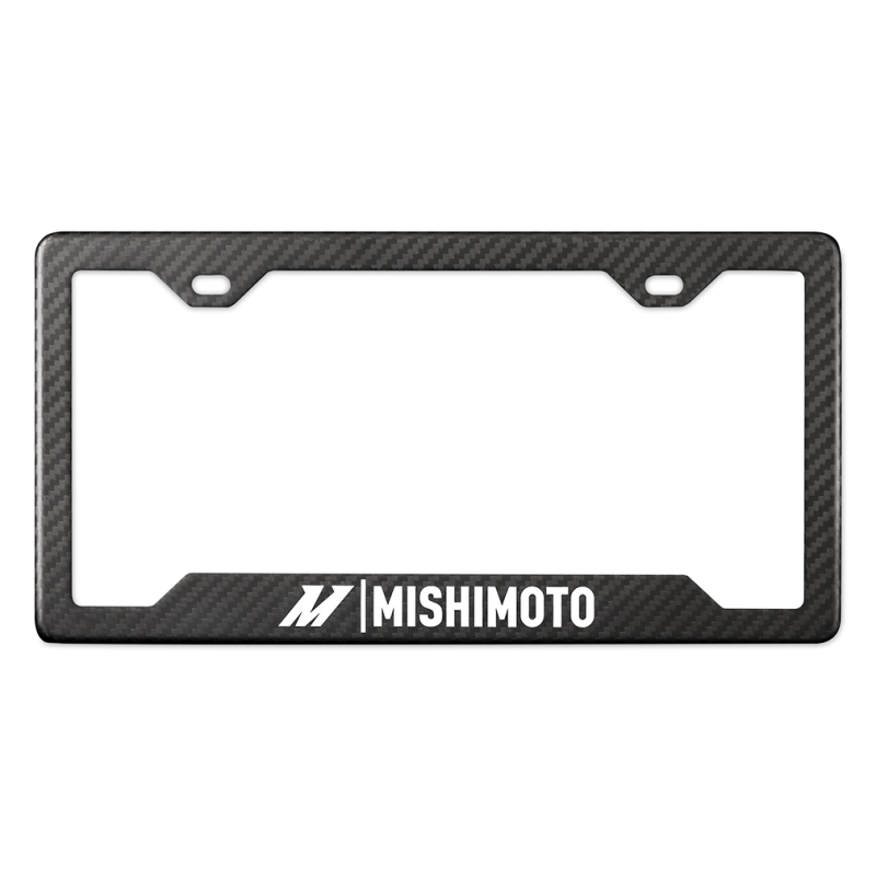 Mishimoto Carbon Fiber License Plate Frame – Matte