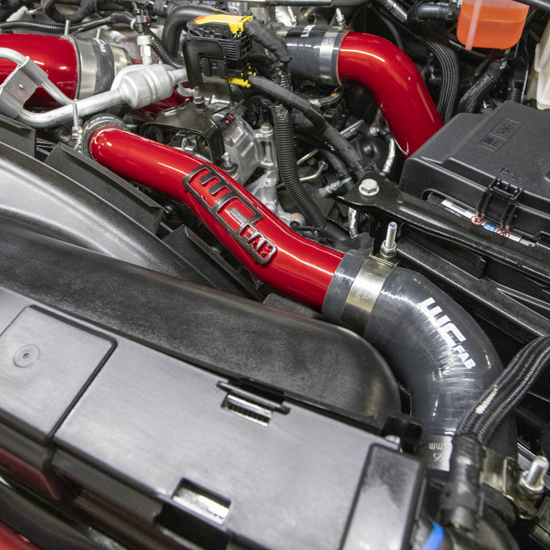 Wehrli 2020-2024 Chevrolet 6.6L L5P Duramax Upper Coolant Pipe - Gloss White